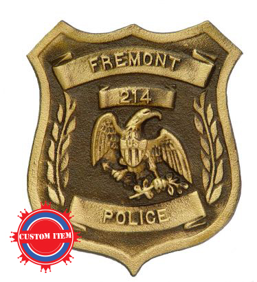 Police Bronze Grave Marker
